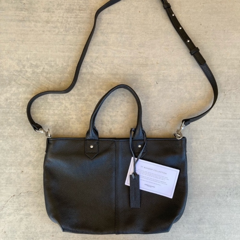 American eagle outfitters wander collection tote leather